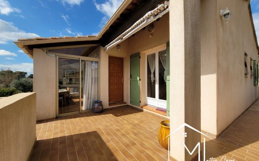 Trans en Provence – Belle villa mitoyenne – T3 – Véranda et jardin aménagé